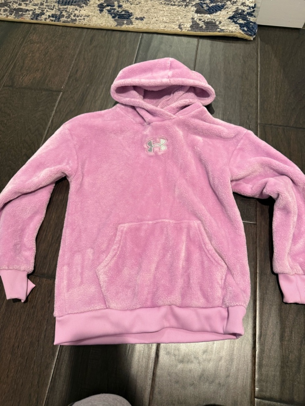 Under Armour Lavender Plush Hooded Pullover